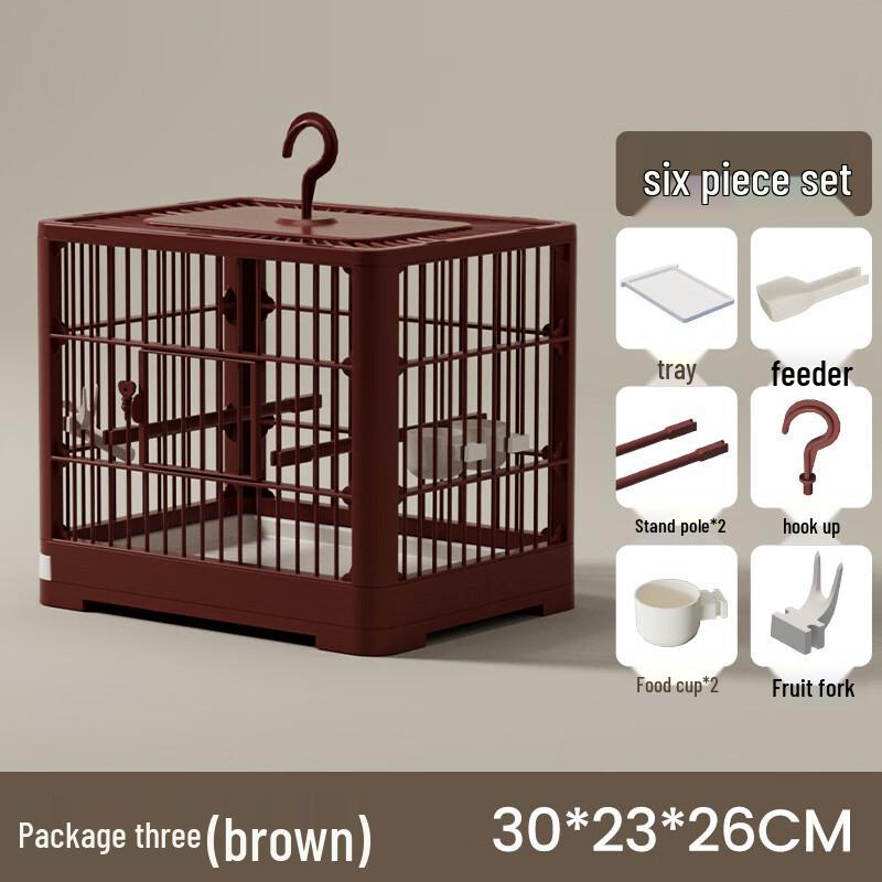 Переносная клетка для попугая в путешествие