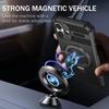 For iPhone 16 Plus Magnetic Case PC+TPU Anti-Scratch Phone Cover with Ring Holder