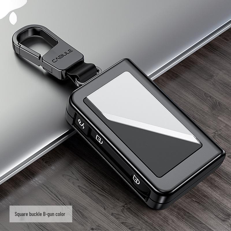 Lynk & Co 03 Key Case: Premium Aluminum Alloy Shell for Creative Modification.