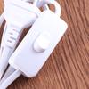 18M White Cable With E14 Socket EU Plug Push Button Switch Light Extender Fire Resistant Extension Cord For Outdoor Kitchen