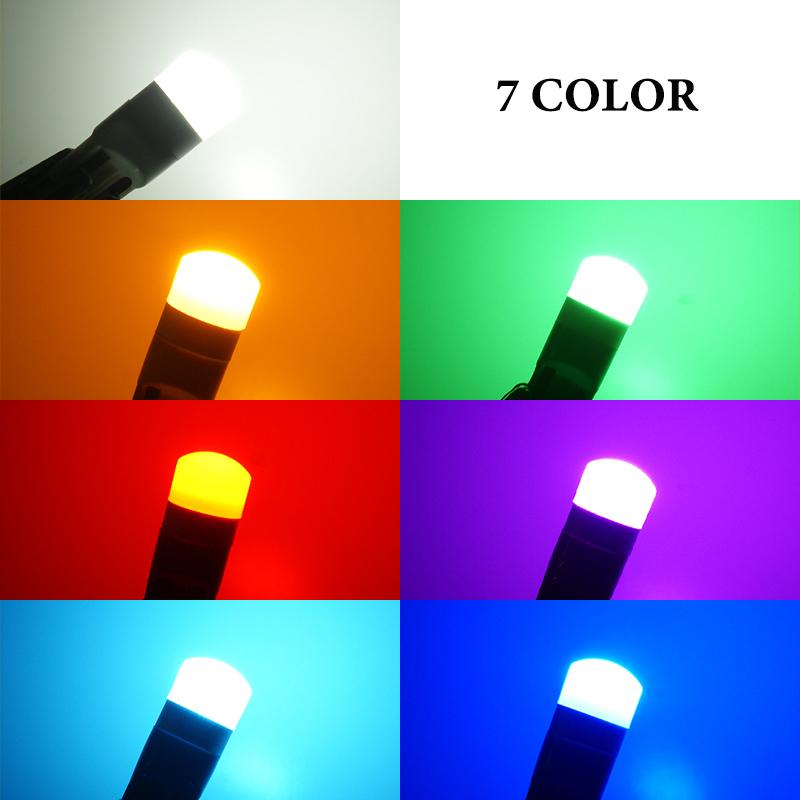 10Pcs Super Bright 3030 SMD T10 LED W5W Car dome Light Auto Clearance Reading Lamp 12 Vehicle Door Bulb Accessories White 6000K