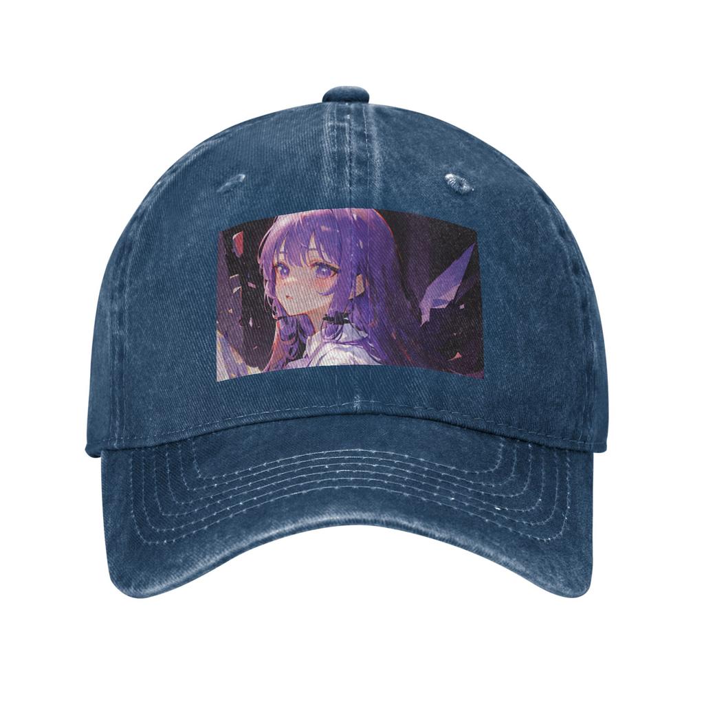 Fashion Violent girl anime baseball cap Protects The Forehead Unisexs Cap