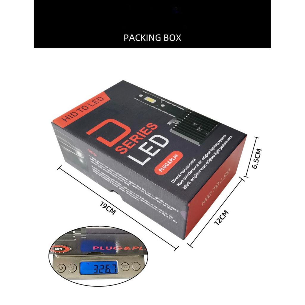 Car Led Headlight D Series Direct Plug-in Integrated D1S D2S D3S D4S D5S D8S Lens Dedicated