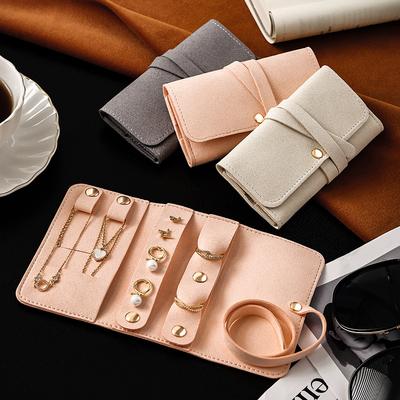 Simple Jewelry Bag Multifunctional Travel Storage Bag for Jewelry Rings Necklaces
