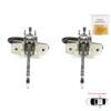 BDP703-1 2 Pieces Rear Left AND Right Door Hinge Stop Check Strap Limiter for Vauxhall Opel Vectra B 1995-2002 5160229