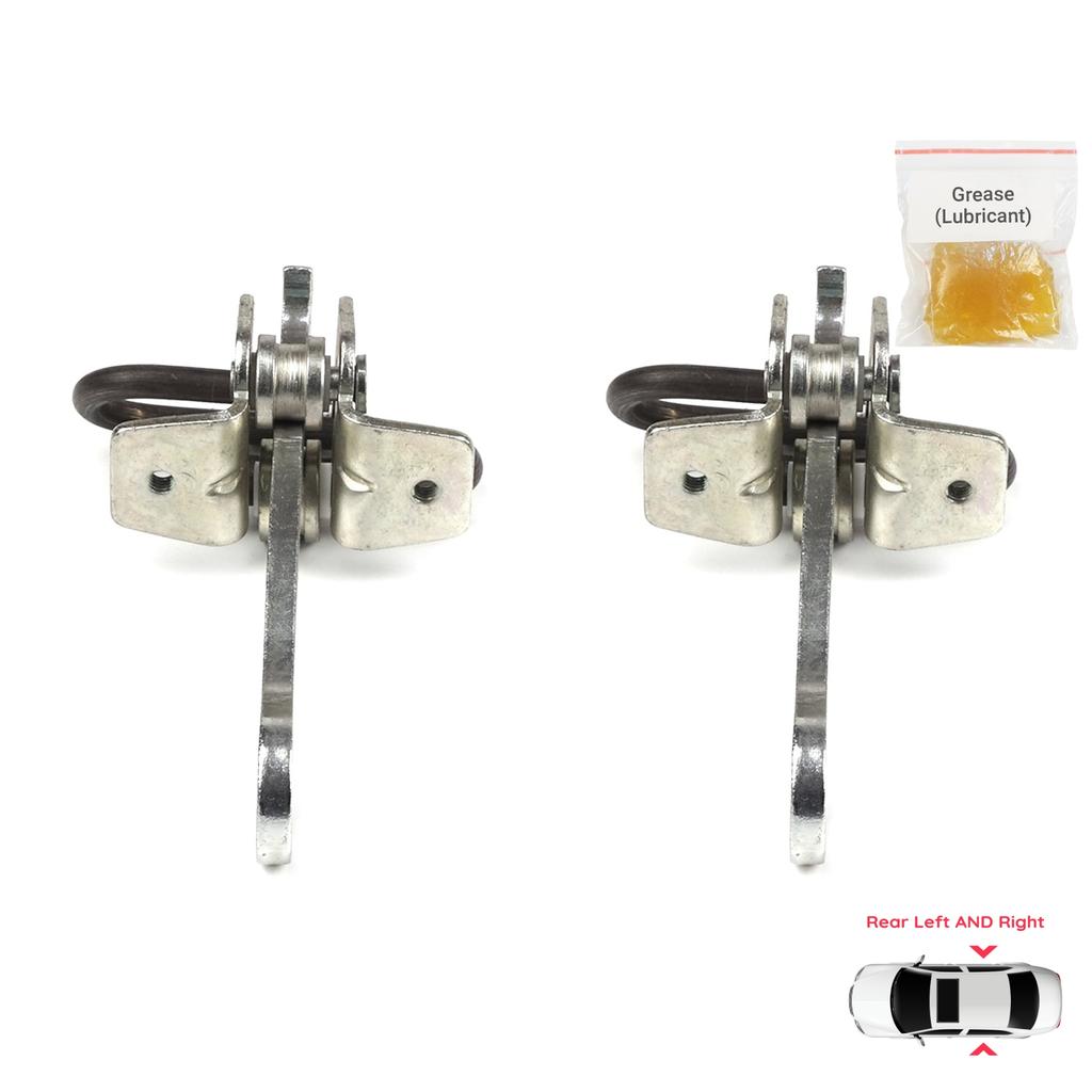 BDP703-1 2 Pieces Rear Left AND Right Door Hinge Stop Check Strap Limiter for Vauxhall Opel Vectra B 1995-2002 5160229