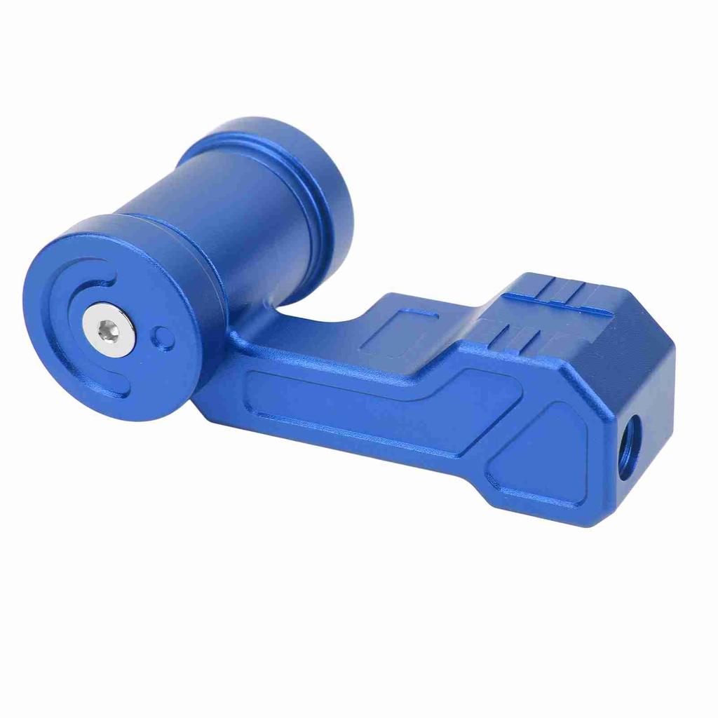 T Handle Gear Shift Knob Aluminum Alloy Aircraft Joystick with Adapters Replacement for Acura Blue