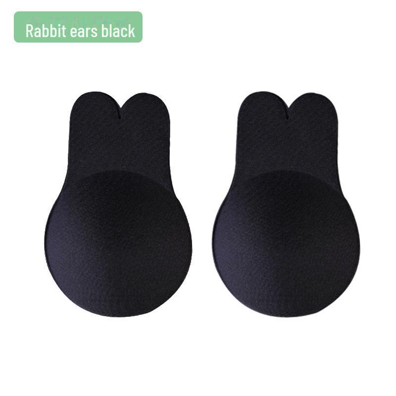 

Накладки на соски из тонкой ткани с заячьими ушками для большой груди — антипровисающие, защищающие от воздействия окружающей среды, невидимые и поддерживающие наклейки на бюстгальтер. XXL-XXXL (14cm)