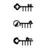 Wall Hanging Coat Hanger Iron Key Holder Multifunctional Dog Wall Rack  Clothes