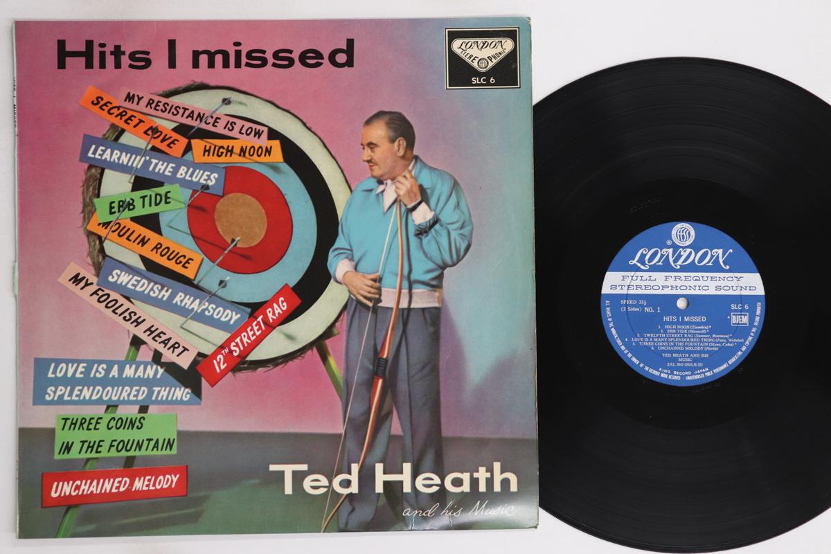 

LP Пластинка ТЕД ХИТ - Хиты, которые я пропустил SLC6 LONDON 1958 Япония Джаз Б/У