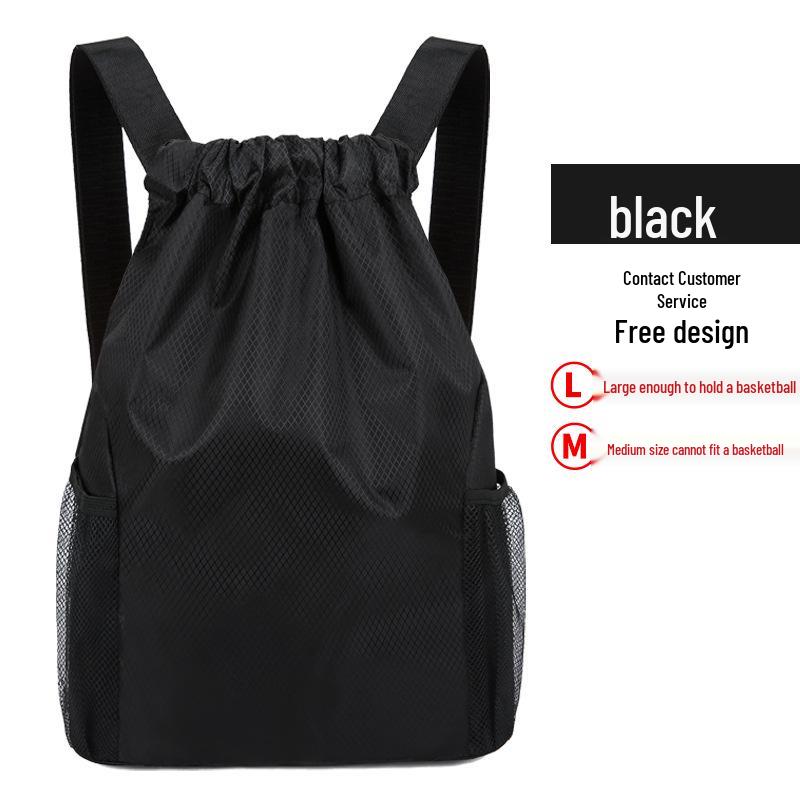 Portable Fitness Drawstring Backpack for Sports, Training, and Events