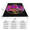 Huntrix Gold Logo Soft Warm Blanket  Travel Office Plush Throw Blanket Comfortable Outdoor Flannel Bedspread Sofa Bed Cover