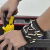 Magnetic Wristband for Holding Screws, Nails, Drill Bits, Super Strong Magnets, Adjustable Strap, Essential Tool