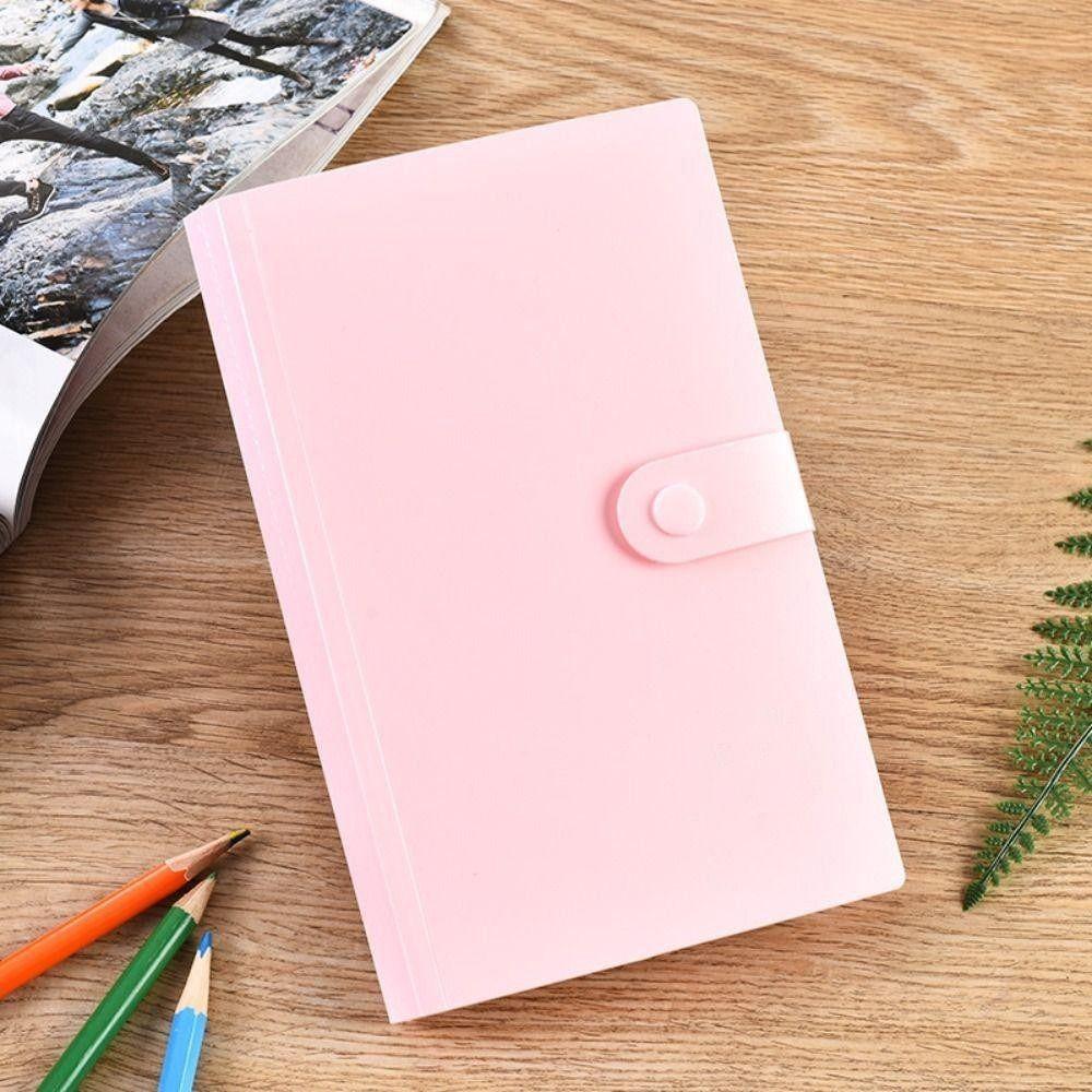 1Pcs Portable Money Savings Challenges Binder Practical Bills Collection Book  Fun Way