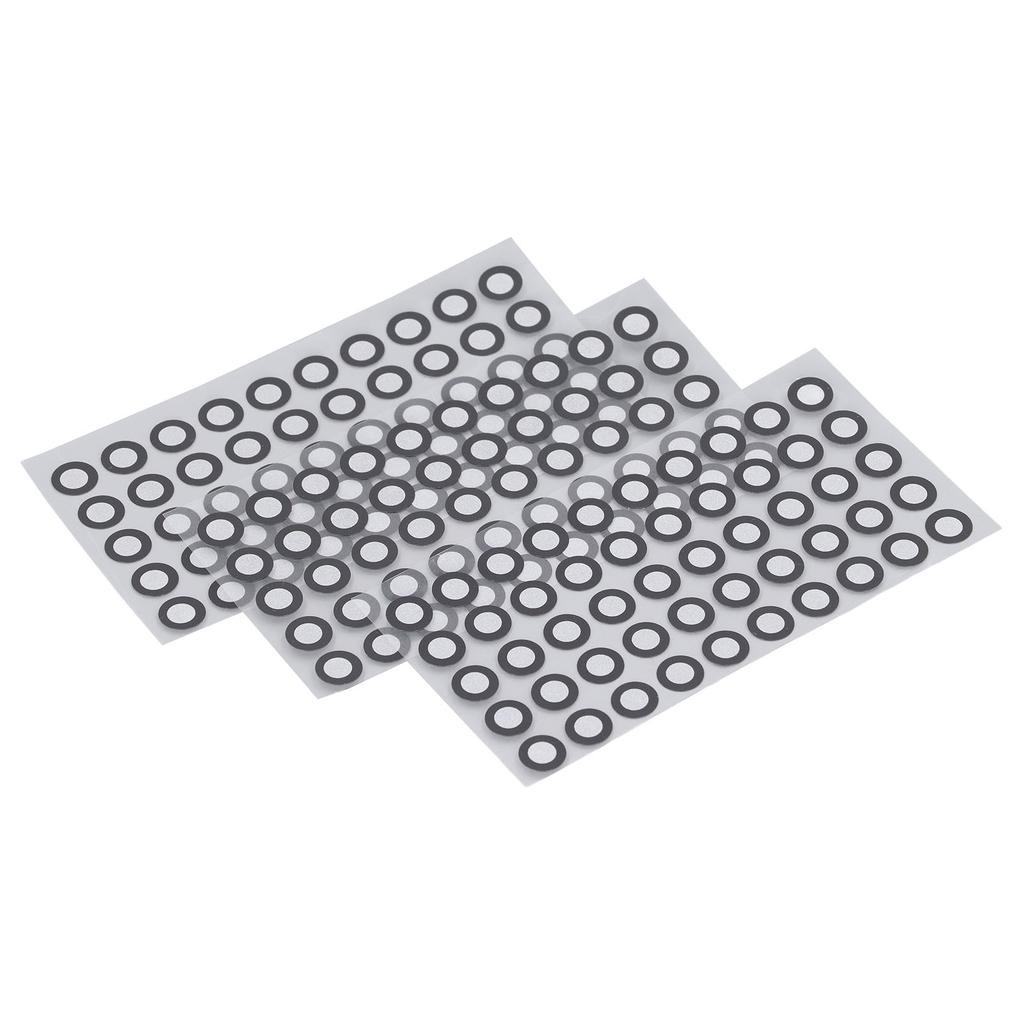 150Pcs 3D Scanning Reference Point Markers Diffuse Reflection Accurate Tracking Scanner Supplies ID 6mm OD 10mm 3 Sheet