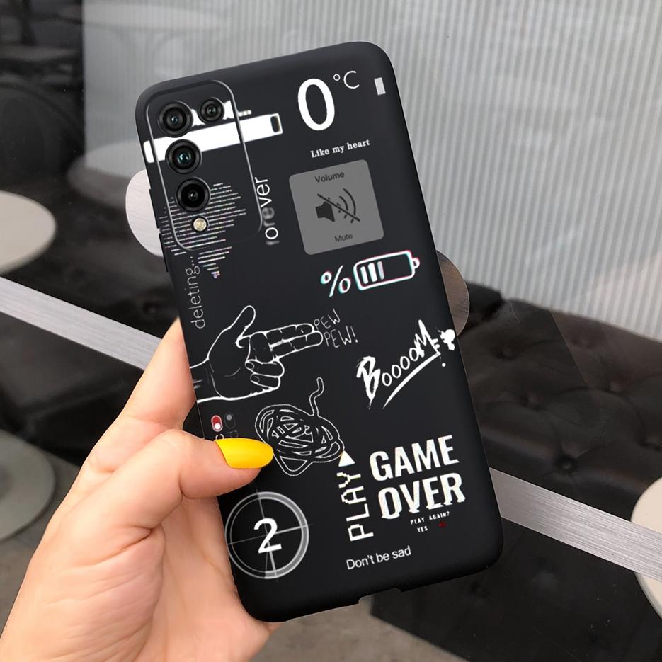Luxury Art Painted Cover For Huawei Honor 10X Lite Case DNN-LX9 Soft TPU Phone Case For Honor 10X Lite 10 X Lite Back Cover Capa
