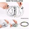 3D Magic Bracelet Pressure Release Sensory Flow Ring Dynamic Spring Toy Stainless Steel Flow Color Ring Children'S Fun Toys