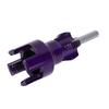 PVC Pipe Threader G3 4 Integrated Internal External Pipe Thread Cutting Tool Electric Drill Compatible Hex Shank
