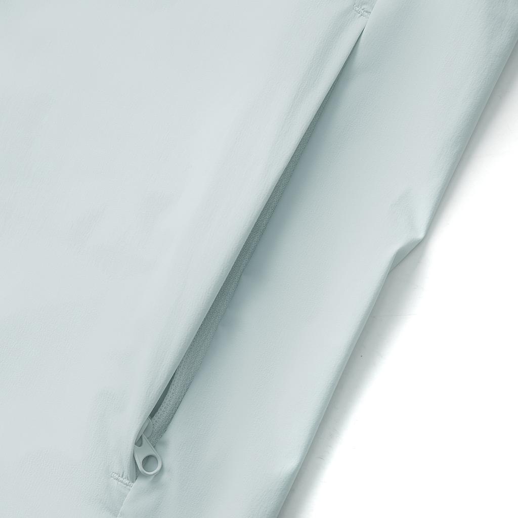 Li Ning Running Series Solid Color Zipper Hooded Comfortable Breathable Versatile Mirror Sun Protection Jacket Men Jacket Folk-Blue AFDV249-7