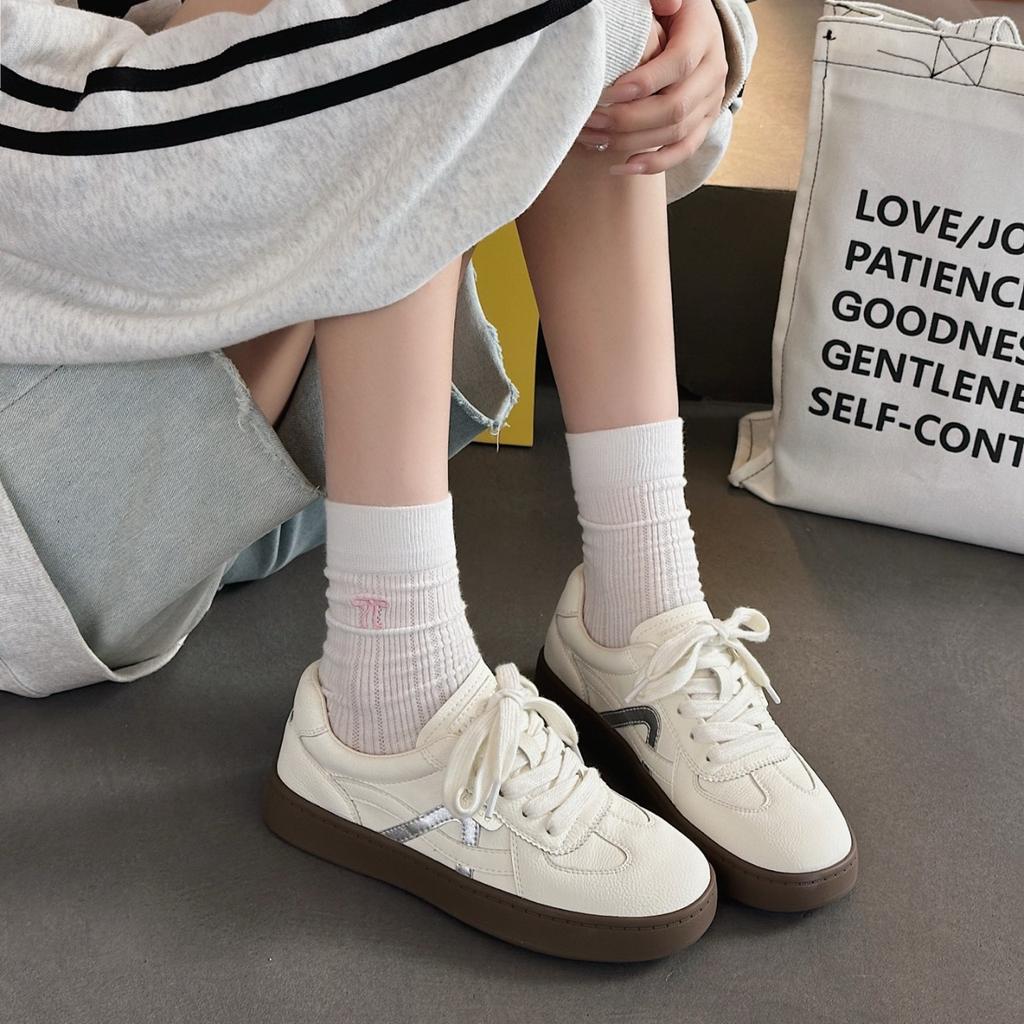 Little white shoes women's 2025 new summer popular women's shoes German training shoes casual board shoes versatile sports Forrest Gump shoes
