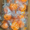 Super Soft Peelable Orange Stress Relief Ball - Slow Rebound Squishy Toy (Xiaohongshu Style)