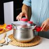 Pressure Cooker, Household Thickened Explosion-proof 304 Stainless Steel Pressure Cooker, Gas Induction Cooker, Universal Fast Pressure Cooker