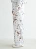 Gelato Pique Day Floral Satin Piping Long Pants PWFP252240 BLU Mother's Women's
