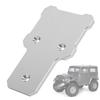 Electric Speed Controller Plate Upgrade Accessories Fit for RGT 136100 1 10 Crawler RC CarSilver
