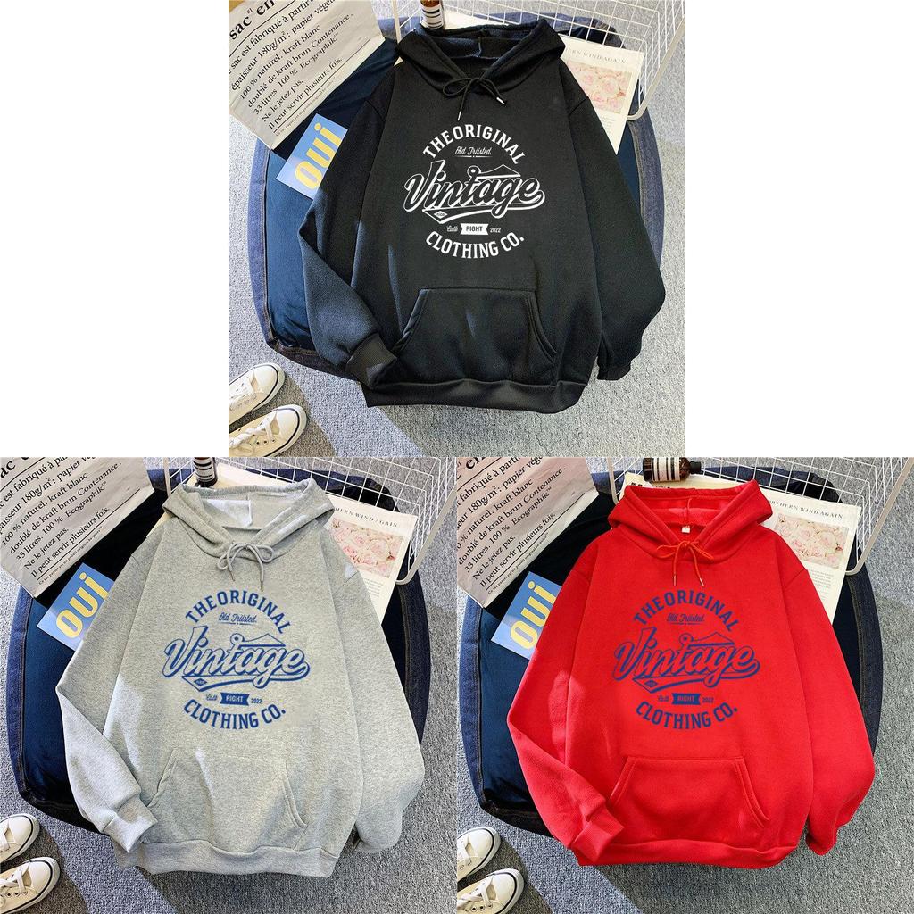 Sweat à capuche surdimensionné d'hiver pour femme avec motif imprimé, polaire épaisse, confort décontracté