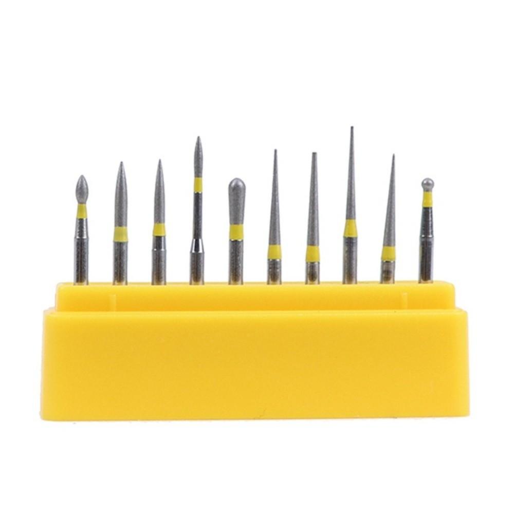 FG 1.6mm Shank Diamond Polishing Burs Extra Fine Grit Fine Ring Burs  Detailed Finishing