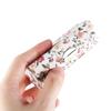 Draagbare Lippenstift Case Retro Geborduurde Bloem Designs Lipgloss Doosje Met Spiegel Lippenstift Verpakking Doos Vrouwen Sieraden Houder