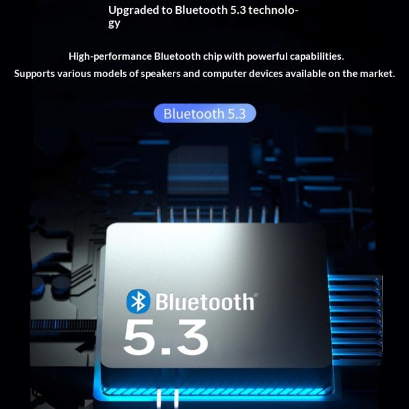 Bluetooth 5.3 Receiver, Nfc Wireless Bluetooth Adapter, Rcau Disk Player, Desktop Bluetooth Receiver