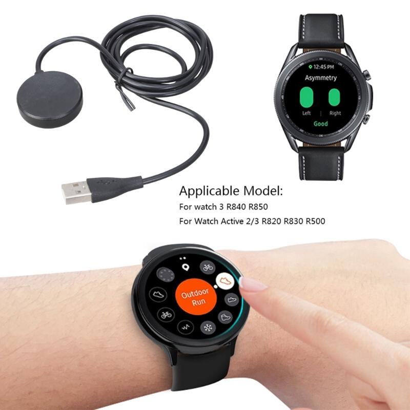 Smartwatch Dock Magnetic Charger Adapter USB Fast Charge Cable Cord Wire Suitable for Watch 3 Wristwatch