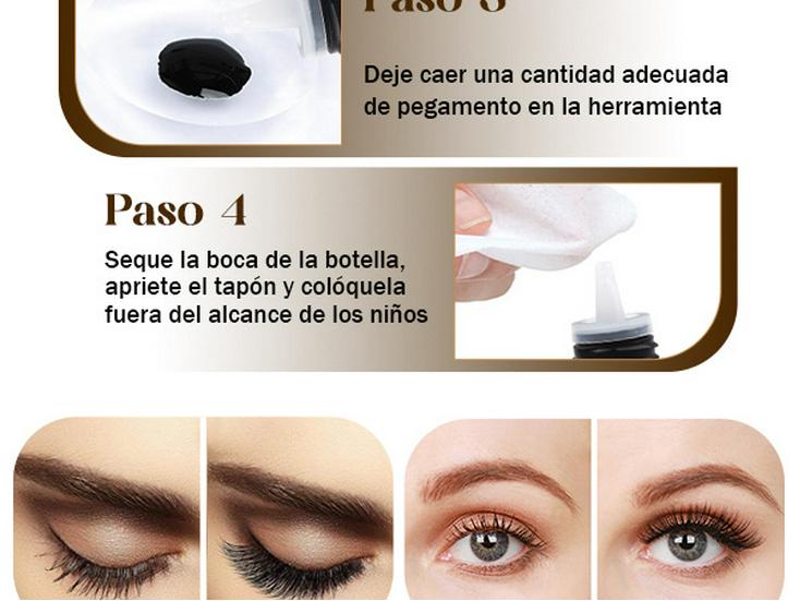 FADVAN 5ml/10ml Black Gold Eyelash Glue – Strong, Long-Lasting Adhesive for False Eyelashes.