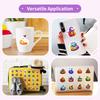   50Pcs Halloween Spooky Stickers - 2x1.8 Inch Durable Adhesive Decals for Phone, Laptop, Luggage, Party Decor