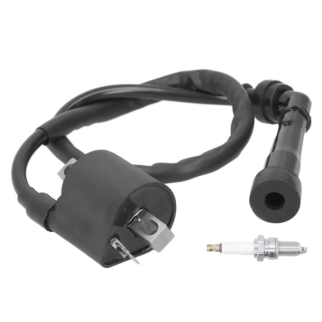 Ignition Coil Spark Plug Kit Vehicle Accessory Replacement Fit for Yamaha Grizzly 660660R