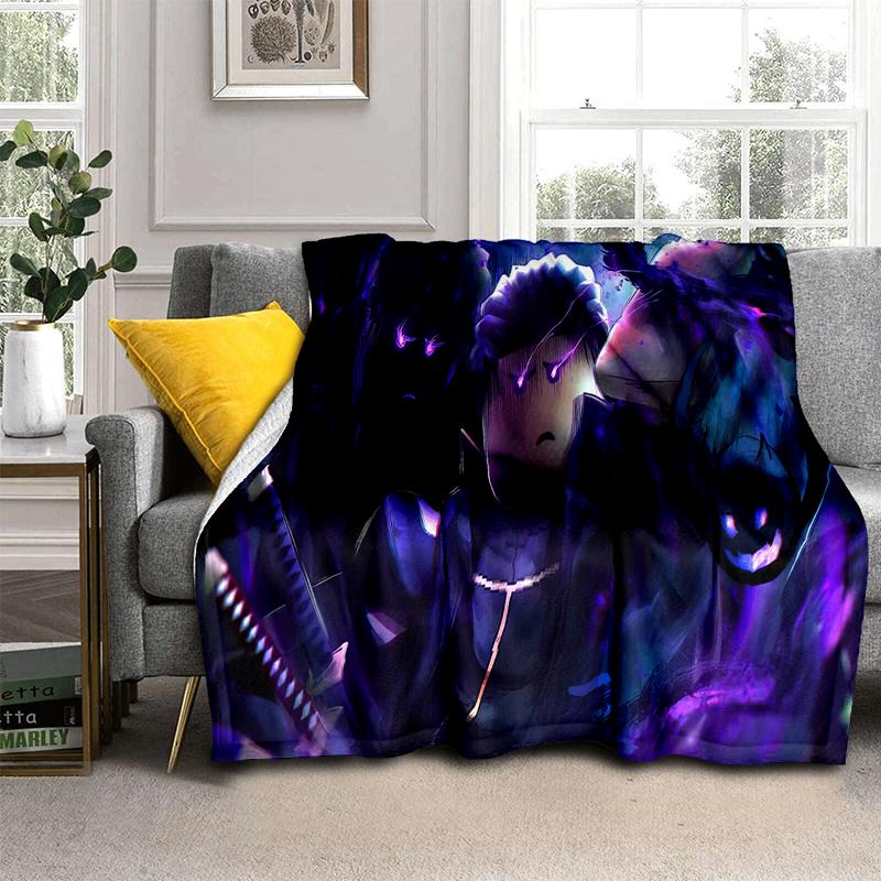 29 Style New B-Blox Fruit Cartoon Flannel Blanket,Soft Throw Blanket for Home Bedroom Bed Sofa Travel Cover Kid Gift
