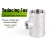 304 Stainless Steel Reducing Tee