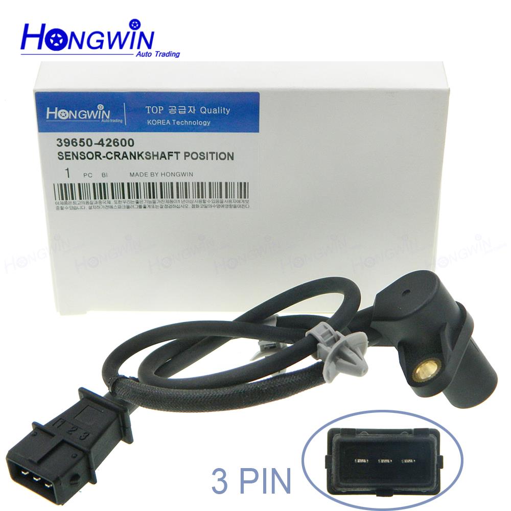 New Crankshaft Position Sensor For Hyundai H1 / For Kia K2500, PREGIO 1995-2003  39650-42600 / 39650 42600 / 3965042600