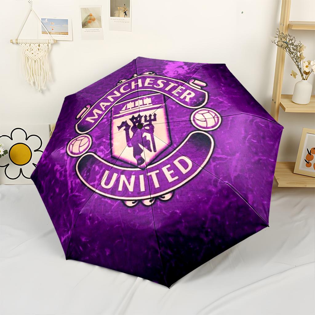 Manchester Outdoor Automatic Umbrella Compact 8-Rib Design Sturdy Construction for Women/Men Fashion Lovers Perfect Gift for Friends Family