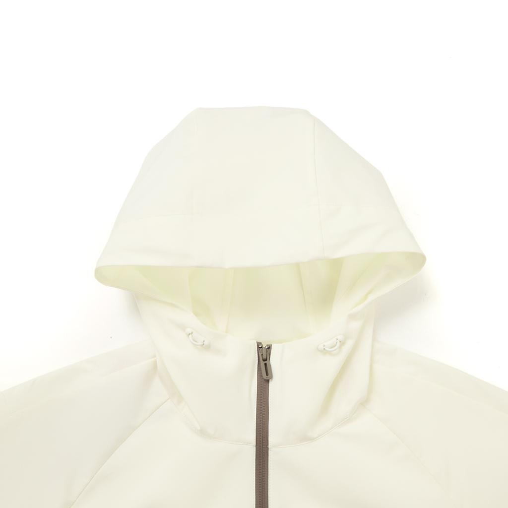 Li Ning Fitness Series Hooded Letter Logo Stitching Windbreaker Women Outerwear AFDW738-1