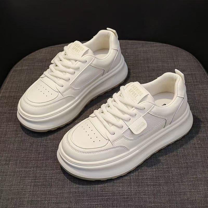 Platform Women's Net Shoes 2026 Spring Student Breathable Leisure Sports Ins Board Shoes