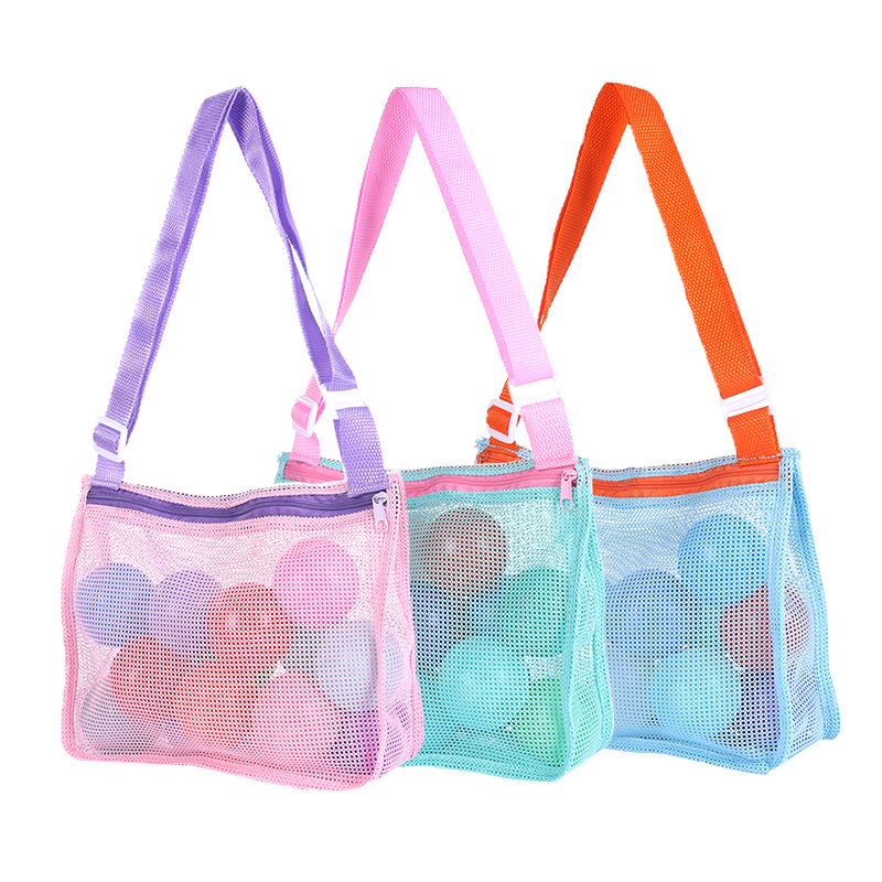 Large Capacity Children's Beach Toy Storage Mesh Bag