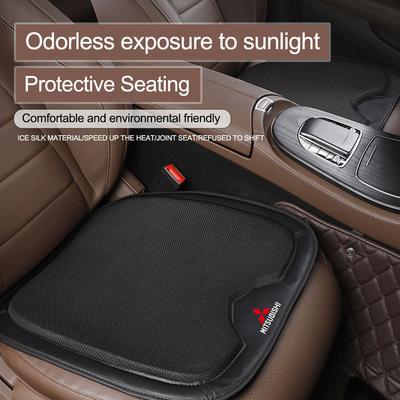 Car Front Seat Pad Leather Breathable Comfort Cushion Cover For Pajero Outlander XL Montero Lancer Triton L200 ASX
