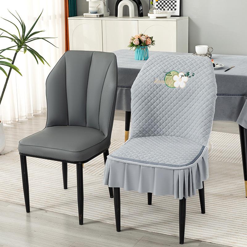 Curved Chair Cover Latest Style Chair Cover Home Use Dining Chair Cover Universal Seat Cover Integrated Dining Chair Cover Chair Cover 130 * 180cm