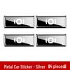 Metall-Emblem Dekorative Aufkleber für Changan Qiyuan Q07/A07/Q05/A05 Autos