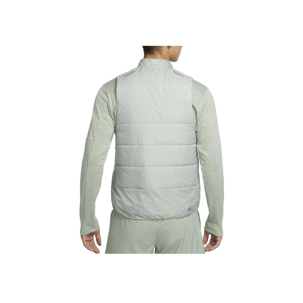 Nike Therma Fit Adv Rippel Down Running Best Solid Color Fashion Comfortable Soft Down Vest Men Vest Light-Green FB7543-370