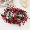 Plastic And Berries Pine Needles Wreath Decor For Festive Home And Store Display