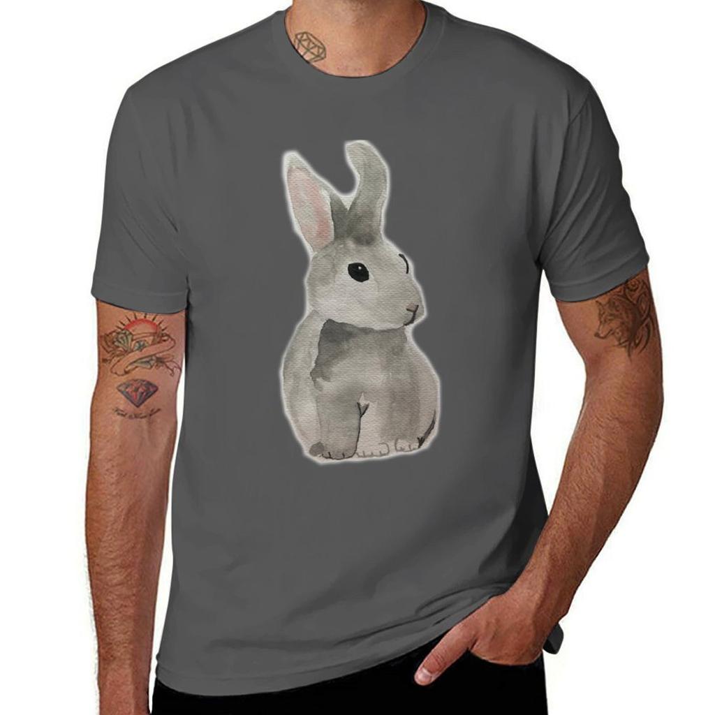 Cute Watercolor Easter Bunny Pink Orange Bunny Very Cute Watercolour Rabbit Cute Bunny Rabbit Loaf Tshirt