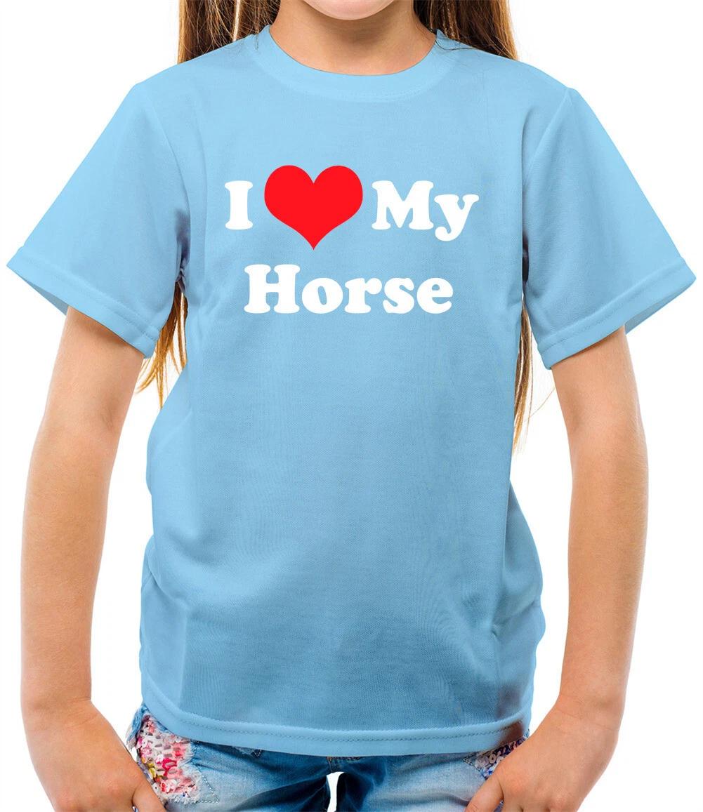 

I Love My Horse - T-Shirt - Horses Show Jumping Racing Riding 130